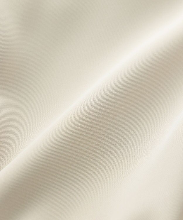 uncrave 【uncrave WHITE】ドレーピーツイル リブパンツ エクリュ