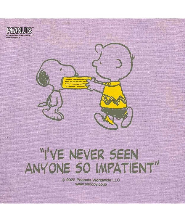 ROOTOTE 8310【スヌーピー】IP.ミディアムボックス.ピーナッツ-8C 06：ベリー