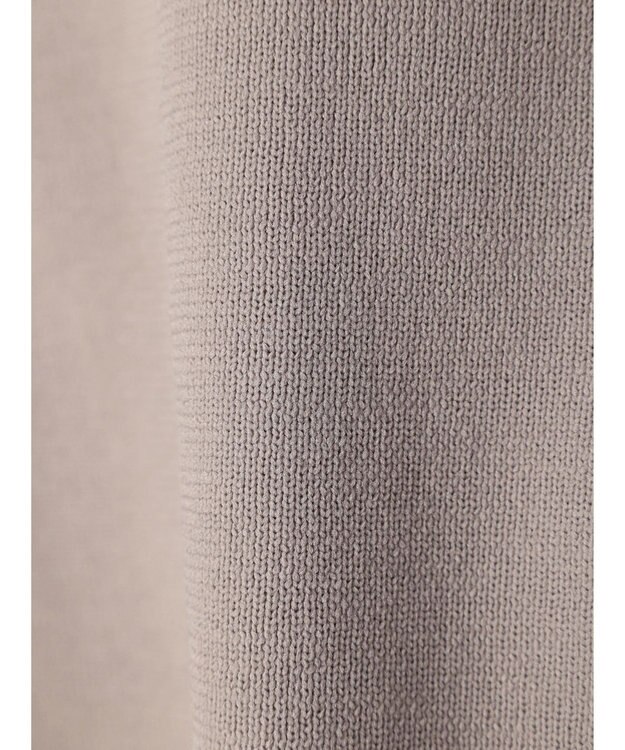 Green Parks ・ｆｕｒｒｙ　ｒａｔｅ２ｗａｙかる~いニットカーデ Light Gray