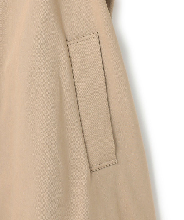 UNFILO 【昨年即完！春の売れ筋1位コート】Aライン スプリングコート キャメル