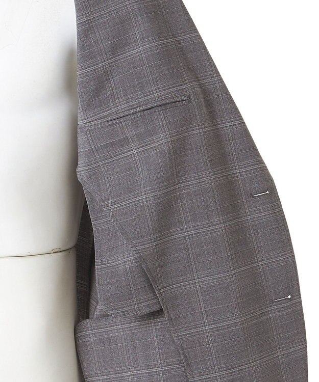 J.PRESS MEN 【WEB・一部店舗限定】ファンシ－チェック スーツ ライトグレー系4