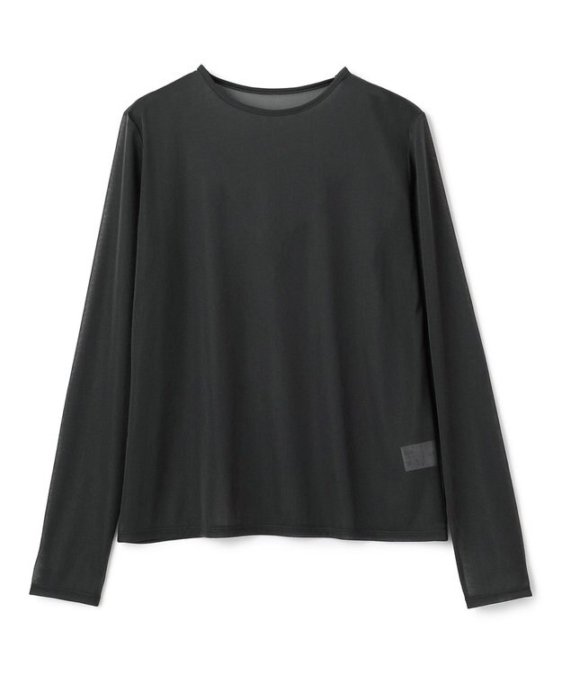 uncrave トリコットシフォン クルーネック カットソー（uncrave STANDARD） スレート