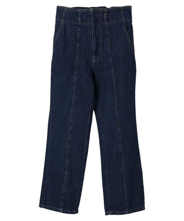 Green Parks ・ＥＬＥＮＣＡＲＥ　ＤＵＥ　センターシームデニムパンツ Indigo