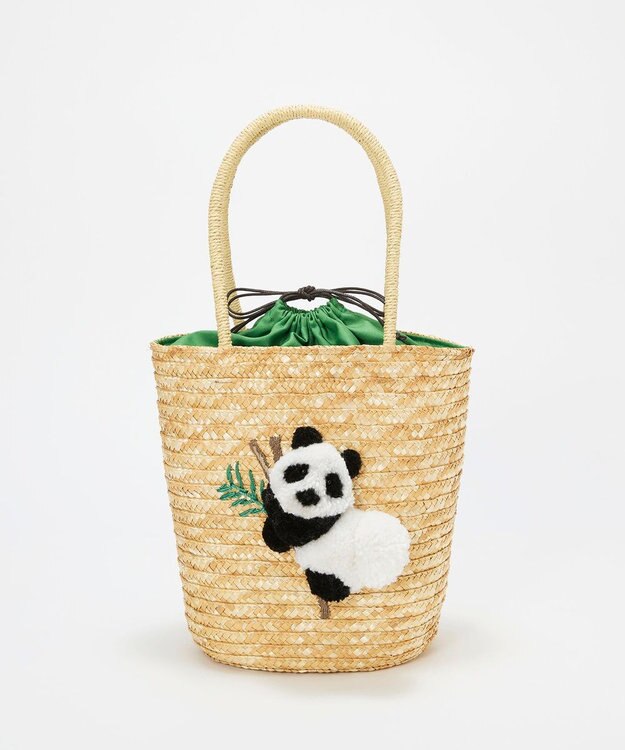 TOPKAPI 【TREASURE TOPKAPI】アニマル カゴバッグ ディープグリーン