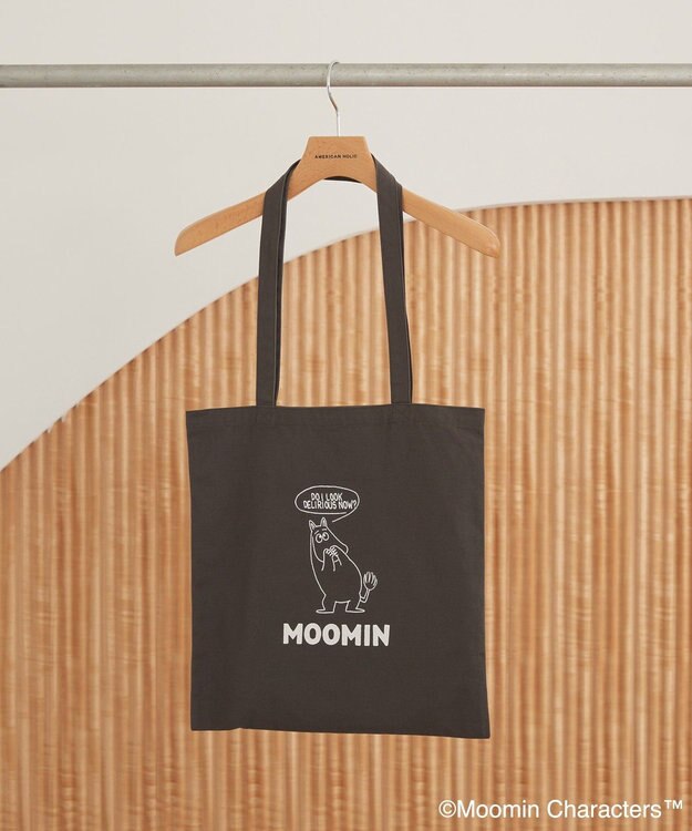 AMERICAN HOLIC Moomin アソートプリントトートバッグ Gray