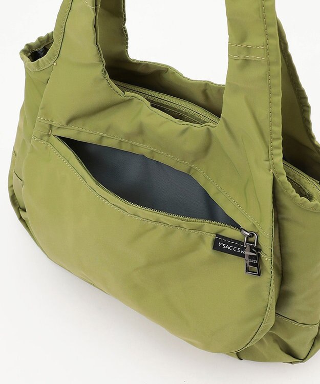 Y'SACCS 【Y’SACCS vous et】立体ポケットクリテ2WAYトート グリーン