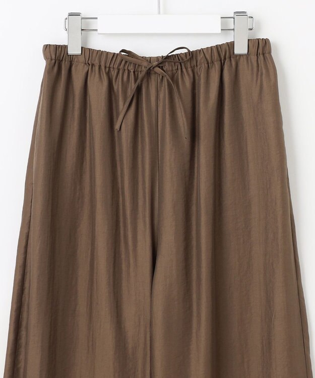 23区 S 【SLOW/一部店舗限定】ブライトヴィンテージクロス ワイドパンツ ブラウン系