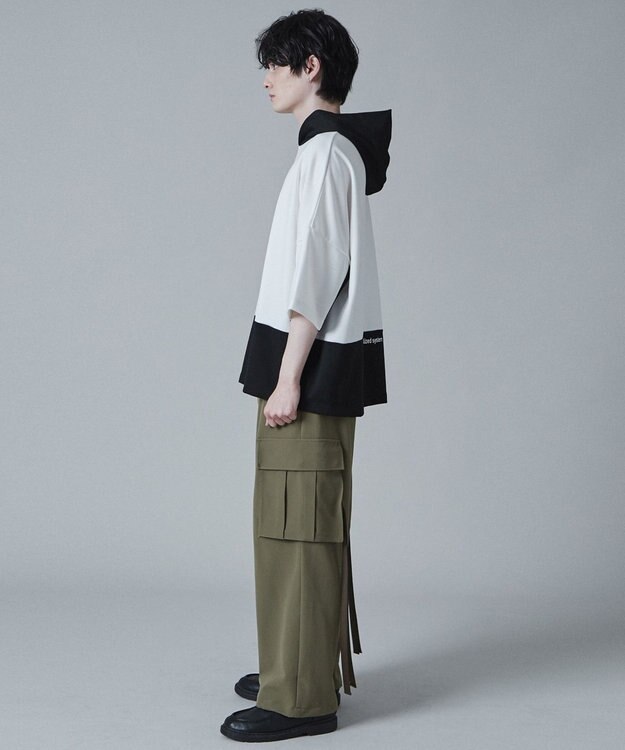 WEGO ドルマンポンチフードT（S） ブラック