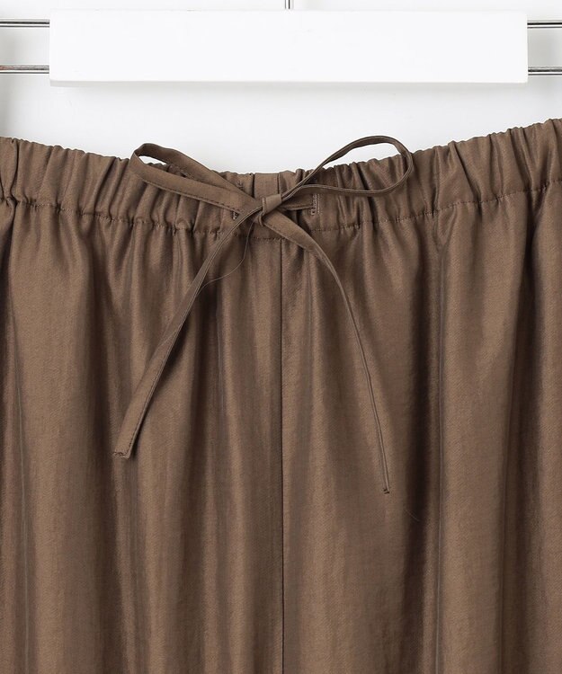 23区 S 【SLOW/一部店舗限定】ブライトヴィンテージクロス ワイドパンツ ブラウン系