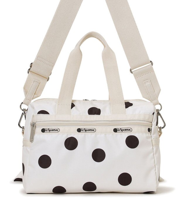 LeSportsac LG BOW SM SATCHEL/ノワールポルカドットスナイデル ノワールポルカドットスナイデル