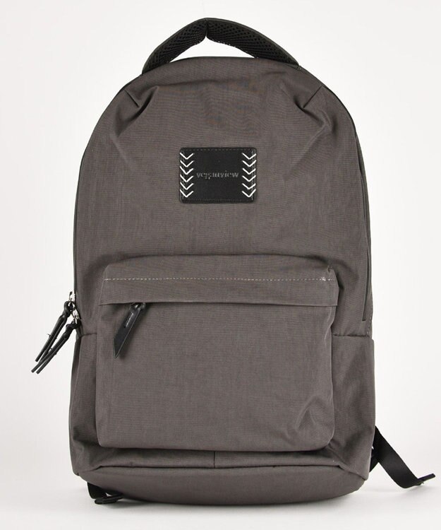 LA BAGAGERIE 【veganview】crinkle nylon backpack Lsize ダークグレー