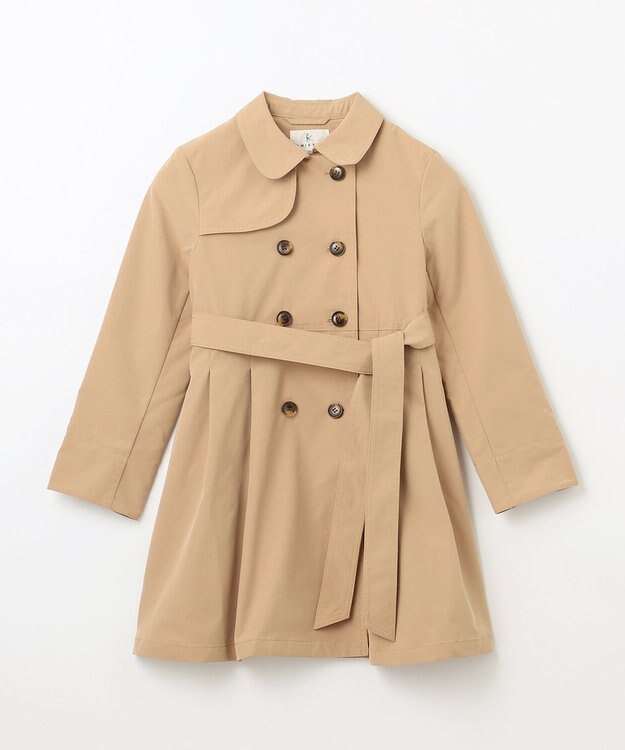 組曲 KIDS 【130-140㎝】【撥水】ブリティッシュ トレンチコート ベージュ系