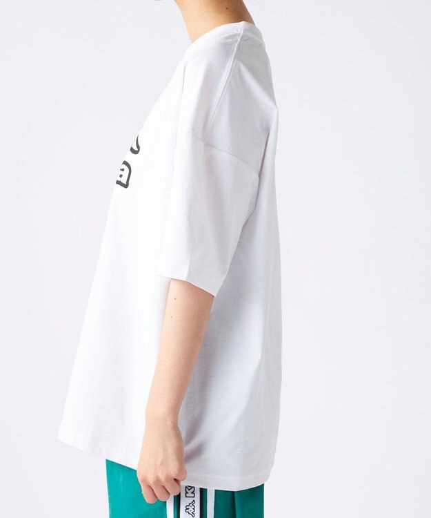 OP／FILA 【Kappa】オーバーサイズラッシュガードTシャツ ホワイト