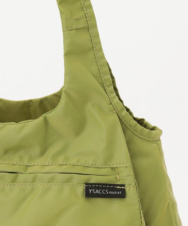 Y'SACCS 【Y’SACCS vous et】立体ポケットクリテ2WAYトート グリーン