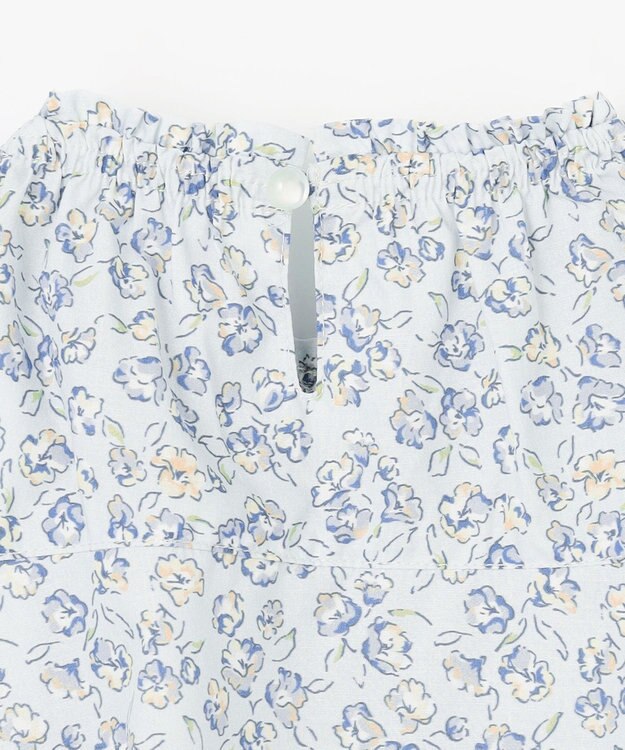 組曲 KIDS 【110-140㎝】サクラララ・ブラウス サックスブルー系5