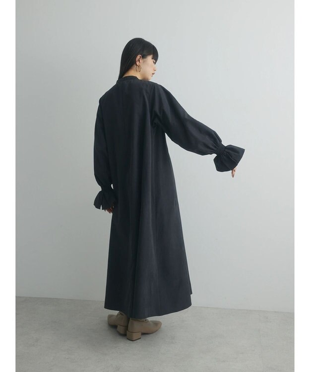 Green Parks armonia．ピンタックワンピース Black