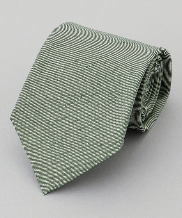 GOTAIRIKU Fermo Fossati_無地 ネクタイ グリーン系