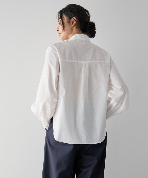 YECCA VECCA ボウタイシャツ White