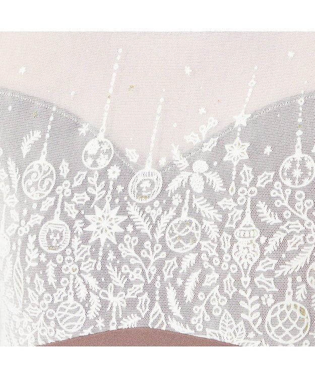 Chacott ◎【Nela ライン】ノースリーブレオタード ココアブラウン