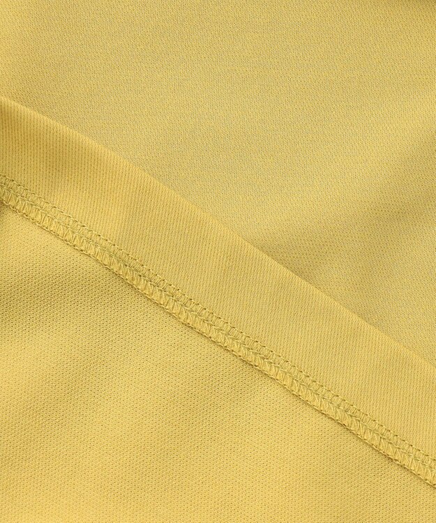 自由区 【WEB限定・洗える・XSサイズあり】ディフォームピケチュニック丈 カットソー イエロー系