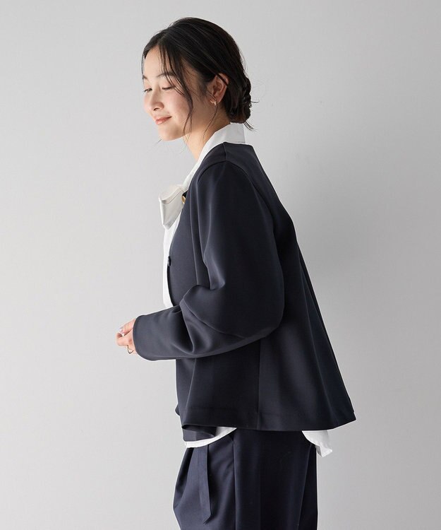 YECCA VECCA ボウタイシャツ White