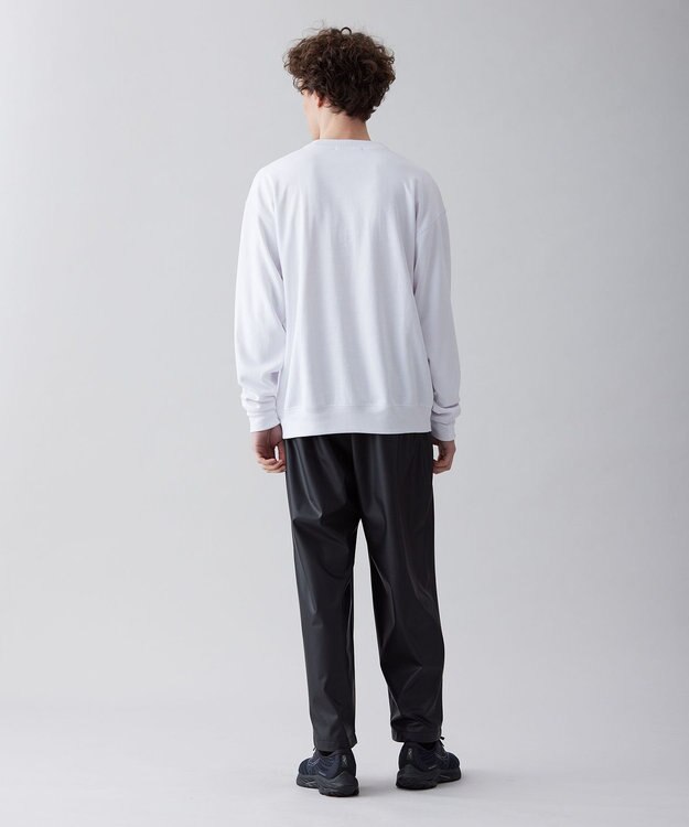 UNFILO MENS リラックスフィットスウェットＴシャツ ホワイト