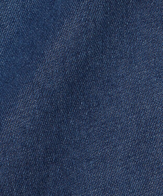 Feroux ベルト付き テンセルデニム ワイドパンツ ネイビー系