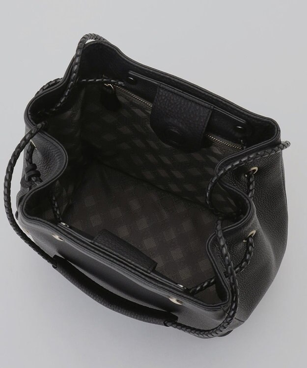 GOTAIRIKU 【ETIAM】シュリンク ドローストリングバッグ《Cocoon》 ブラック系