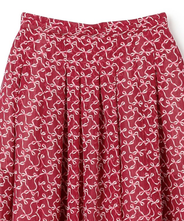 TOCCA 【洗える・消臭】RIBBON AND RIBBON スカート ワイン系5
