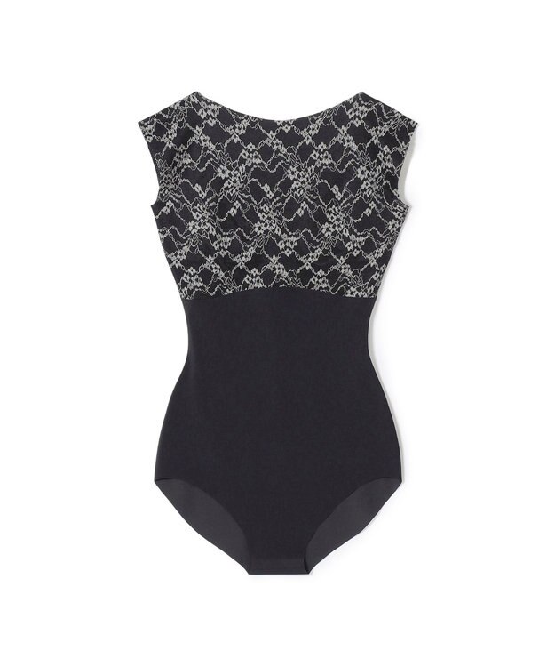 Chacott ノースリーブレオタード ブラック