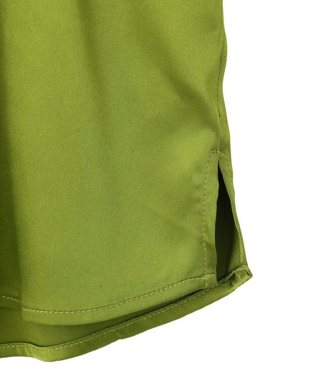 YECCA VECCA [2SET]キャミ付きシアージオメ柄シャツ Green