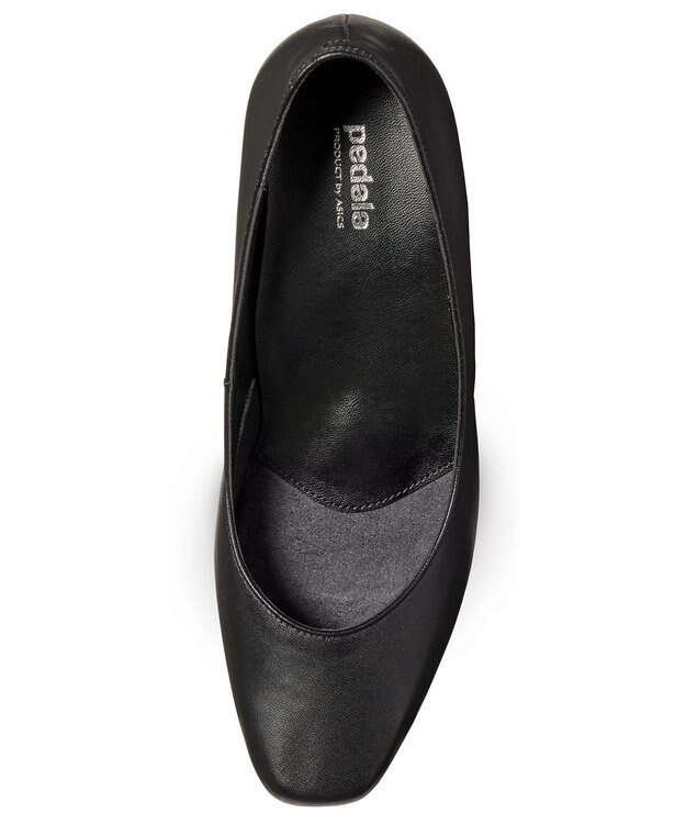 ASICS WALKING ペダラウォーキングシューズ 3E ヒール高5.0cm ブラック系