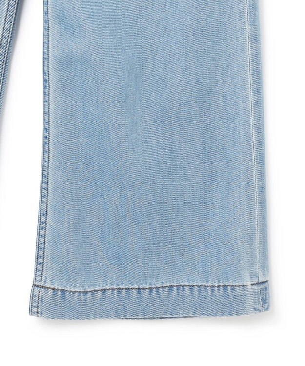 J.PRESS YORK STREET 【WOMEN】ソフトワイドデニム ダルブルー系