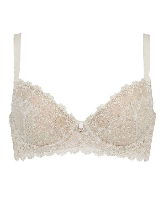 BRADELIS New York 【BRADELIS New York / 育乳補整ブラ・STEP1 集める】ウェンディステップ1ブラ26S1 補正下着 ブラジャー ホワイト