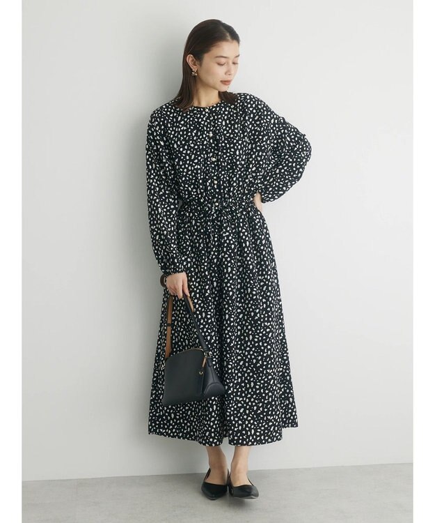 Green Parks ・ＥＬＥＮＣＡＲＥ　ＤＵＥ　ダルメシアンワンピース Black