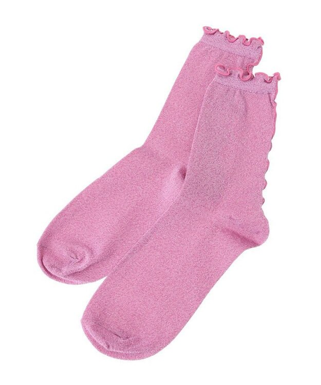 Green Parks ＪＡＭＧＡＲＤＥＮ　メロウラメソックス Pink