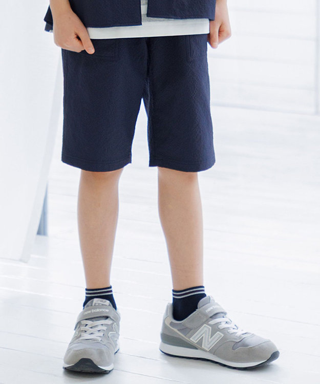 J.PRESS KIDS 【140-170cm】 サッカーハーフパンツ ネイビー