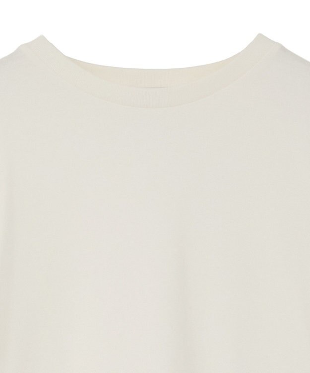 earth music&ecology 【吸湿発熱】あったかフェミニンインナー（シャツヘム） Off White