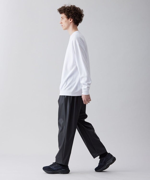 UNFILO MENS リラックスフィットスウェットＴシャツ ホワイト