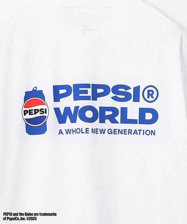 PW CIRCULUS 〈Pepsiコラボ〉【UNISEX】Pepsi World Graphic モックネックT ブラック系