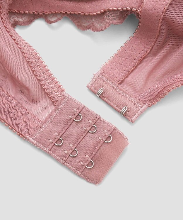 San-ai Resort（三愛水着楽園） 【新色アッシュローズ・アッシュグレー追加】 カシュクール脇高ブラジャー＆ショーツ アッシュローズ