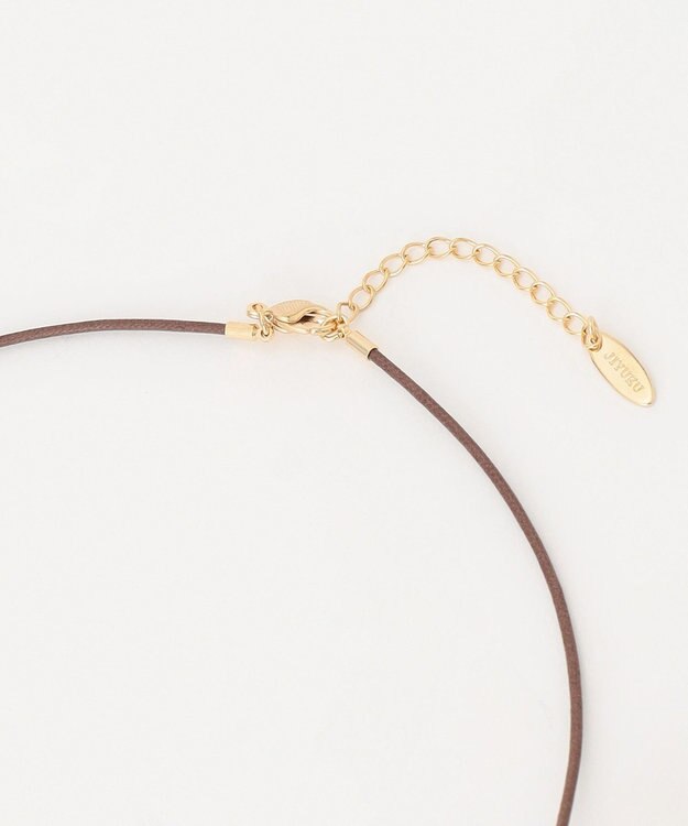 自由区 トリプルリングネックレス ゴールド系