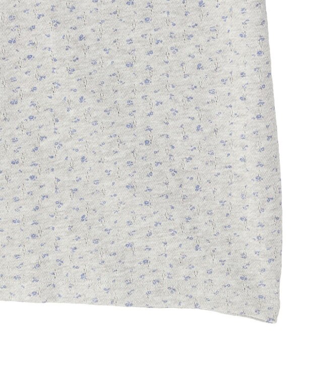 earth music&ecology アイレットミニ裏毛Tシャツ Gray Mixture