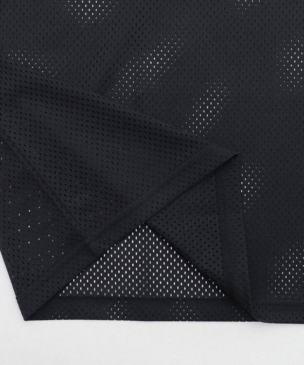 WEGO 【ユニセックス着用ITEM/MLサイズ展開】メッシュナンバリンググラフィックT（SS） ブラック