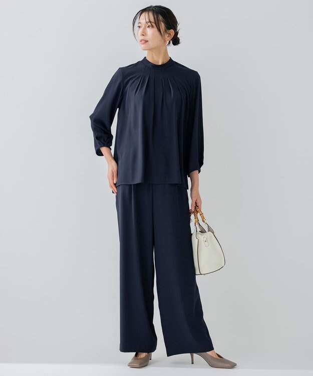 23区 【CLASSY.6月号掲載】LORISTELLA バンブーハンドル ショルダーバッグ ホワイト系