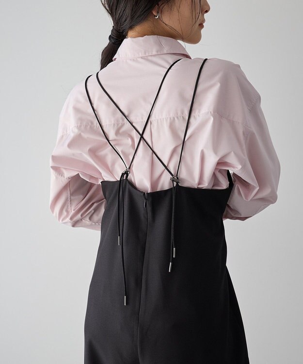 YECCA VECCA マルチwayキャミオールインワン Black