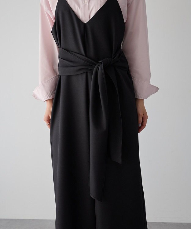 YECCA VECCA マルチwayキャミオールインワン Black