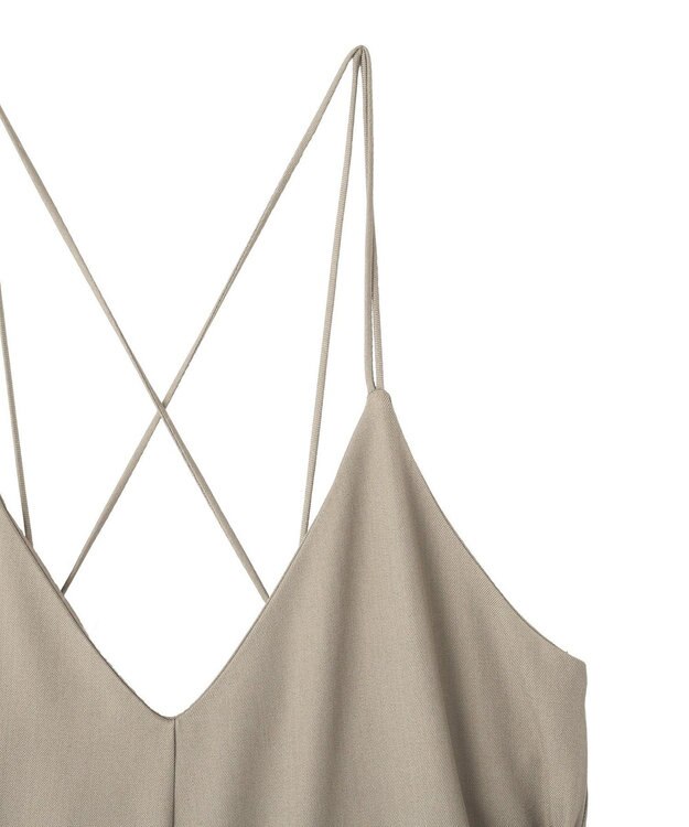 YECCA VECCA マルチwayキャミオールインワン Gray Beige