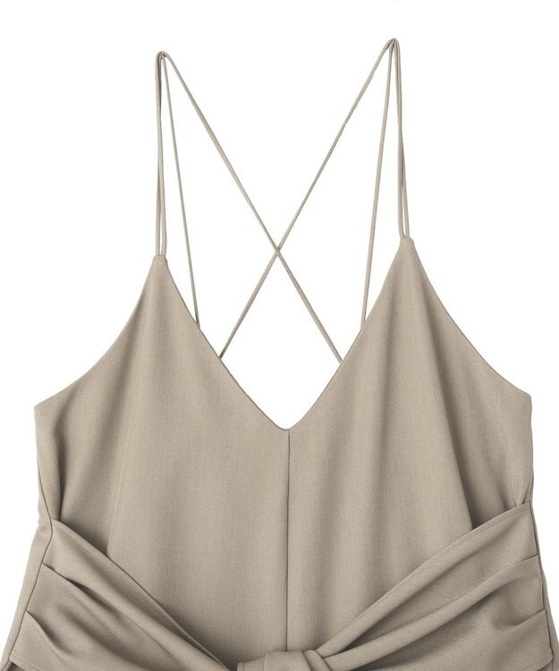 YECCA VECCA マルチwayキャミオールインワン Gray Beige
