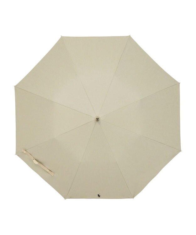 MOONBAT POLO RALPH LAUREN（ポロ ラルフローレン）晴雨兼用日傘 ワンポイント ポロポニー 無地  折りたたみ傘 楽折 遮光 遮熱 UV ブラウン